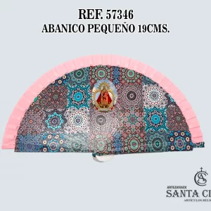 REF. 57346 ABANICO CLÁSICO PEQUEÑO 19CMS.