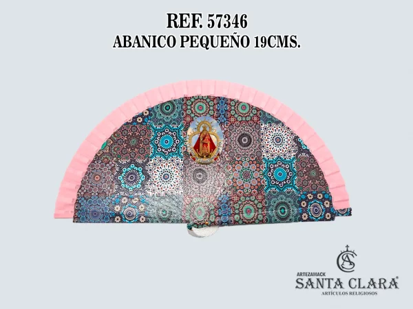 REF. 57346 ABANICO CLÁSICO PEQUEÑO 19CMS.