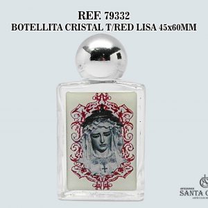 REF. 79332 - BOTELLITA CRISTAL T/RED LISA 34ML