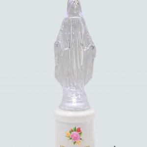 REF. 91532 - MILAGROSA CON LUZ 210MM. BASE PERSONALIZADA