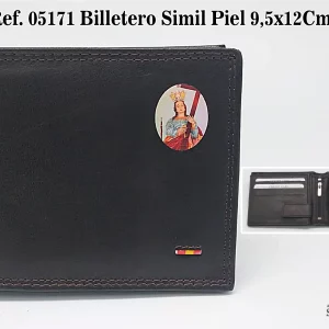 REF. 05171 - BILLETERO SIMIL PIEL 9,5x12CMS