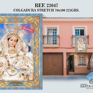 REF. 23047 - COLGADURA STRETCH 70x100 225GRS.